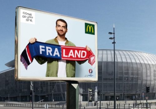 Brands and Euro (5): MCDONALD”S GẮN KẾT CỔ ĐỘNG VIÊN CÁC QUỐC GIA TẠI EURO