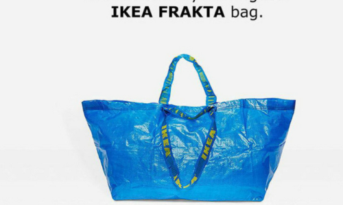 Túi nhựa Frakta – “Nhân vật đình đám” trong quảng cáo của IKEA