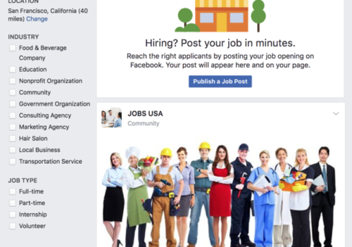 Facebook mở rộng phạm vi cho tính năng tuyển dụng tại 40 quốc gia