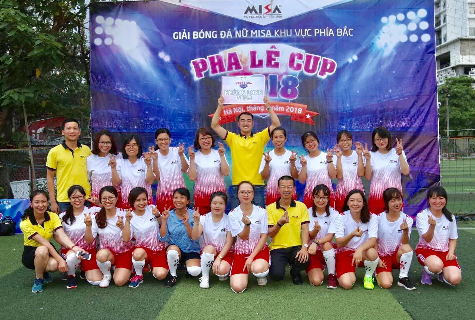 Khai mạc Pha lê CUP 2018 – Giải bóng đá nữ Misa