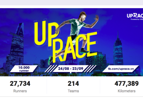 UpRace – từ giải chạy nội bộ đến sự kiện 27.000 người