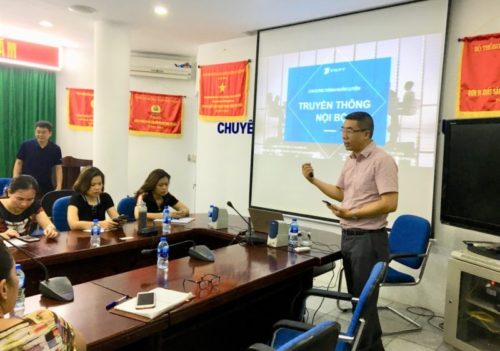 Gần 30 quản lý cấp trung VNPT Hà Nội tham gia đào tạo nâng cao năng lực truyền thông nội bộ