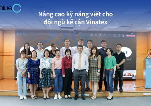 Nâng cao kỹ năng viết cho đội ngũ kế cận Vinatex
