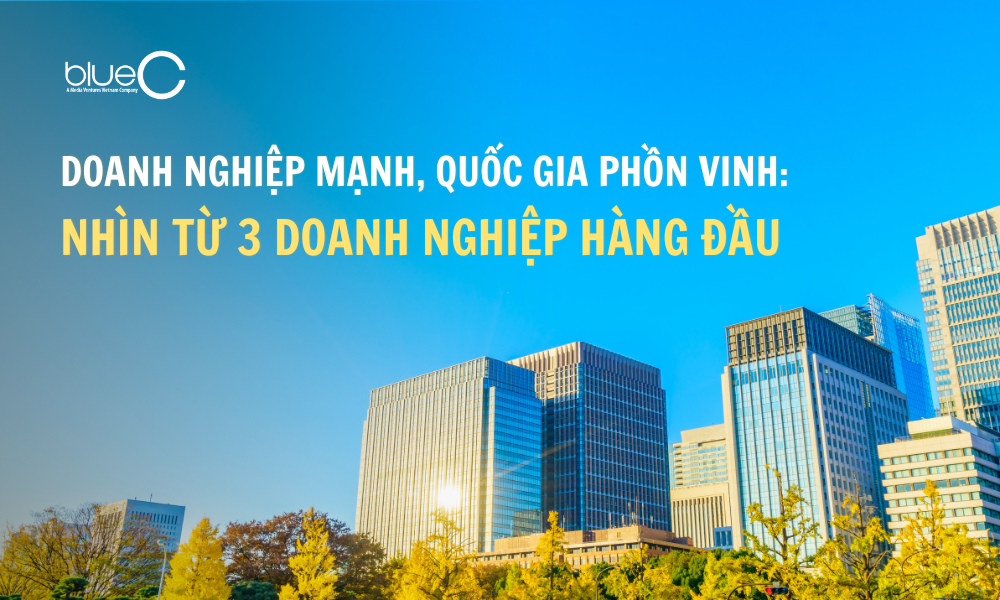 Doanh nghiệp mạnh, quốc gia phồn vinh: nhìn từ 3 doanh nghiệp hàng đầu
