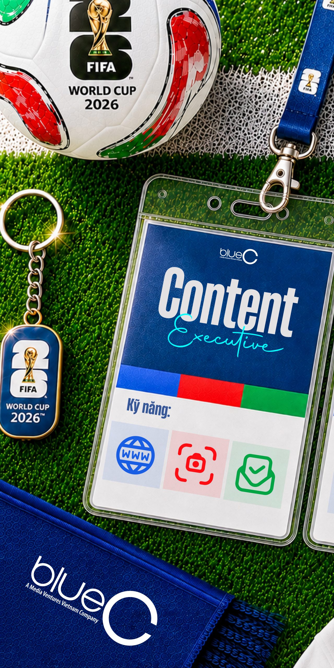 Blue C tuyển dụng Chuyên viên Nội dung (Content Executive)