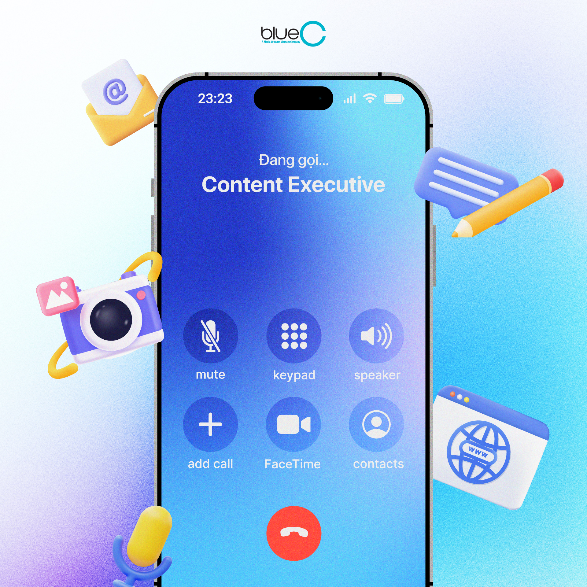 Blue C tuyển dụng Chuyên viên Nội dung (Content Executive)