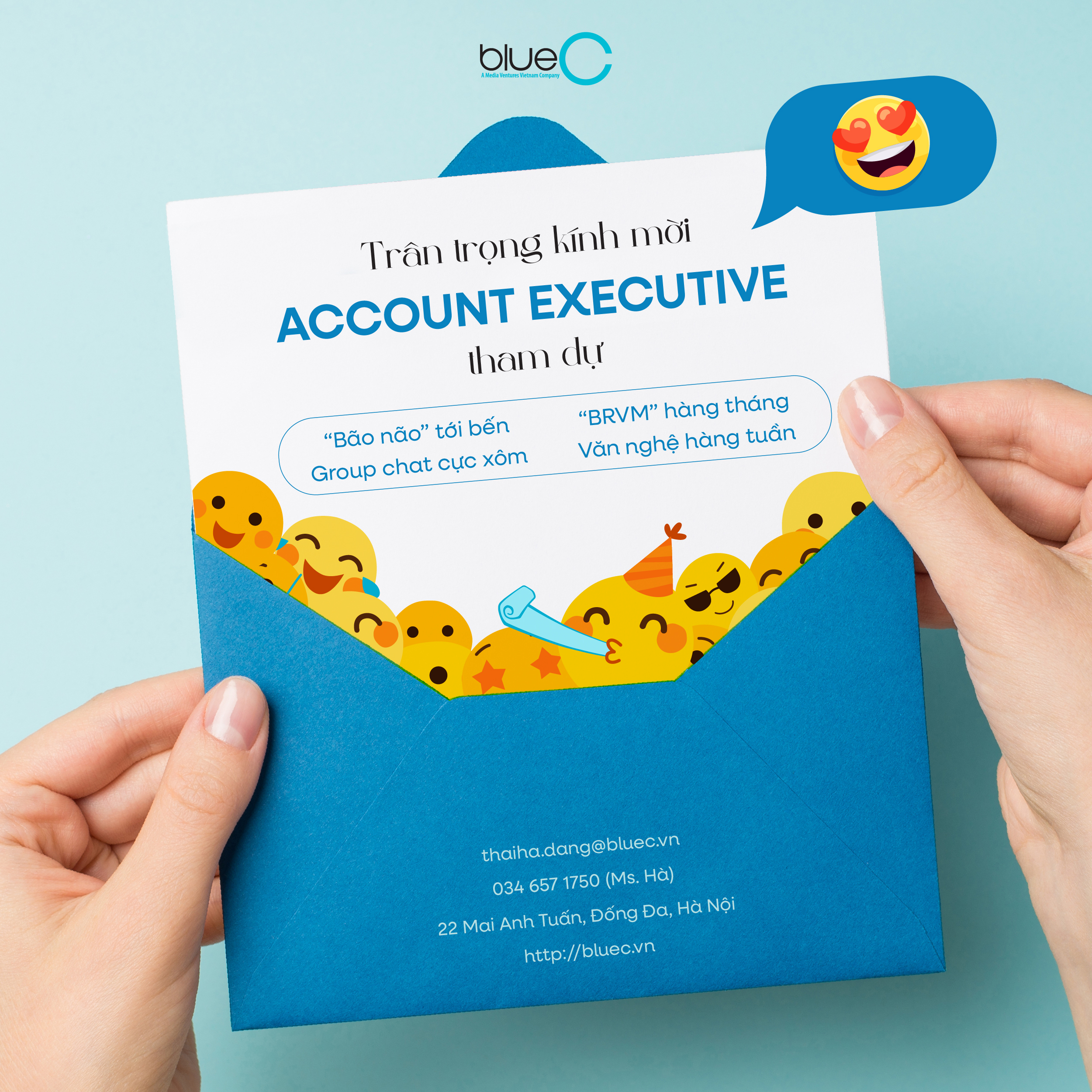 Blue C tuyển dụng Account Executive